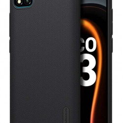 NILLKIN θήκη Super Frost Shield για Xiaomi Poco C3, μαύρη