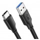 CABLETIME καλώδιο USB-C σε USB CMAMN, 3A, 5Gbps, 3m, μαύρο