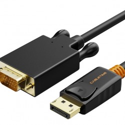 CABLETIME καλώδιο DisplayPort σε VGA CT-04G, 1080p, 3m, μαύρο
