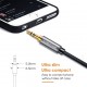 CABLETIME καλώδιο ήχου 3.5mm CT-P11GN, AUX, 1.8m, μαύρο