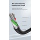 CABLETIME καλώδιο USB-C σε USB U323A, 3A, 480Mbps, 1m, λευκό