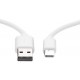 CABLETIME καλώδιο USB-C σε USB U323A, 3A, 480Mbps, 1m, λευκό