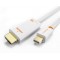 CABLETIME καλώδιο HDMI σε Mini DisplayPort CT-03G, 1080p, 1.8m, λευκό