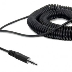 POWERTECH καλώδιο 3.5mm αρσενικό σε θηλυκό CAB-J045, 3 pin, 3m, μαύρο