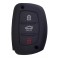 Θήκη κλειδιού για αυτοκίνητα Hyundai 1007-05, εύκαμπτη, μαύρη