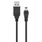 GOOBAY καλώδιο USB σε USB Mini 50768, copper, 480Mbps, 5V, 3m, μαύρο