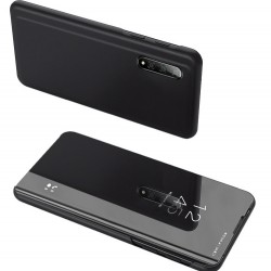 POWERTECH θήκη Clear view MOB-1599 για Xiaomi Mi 9, μαύρο