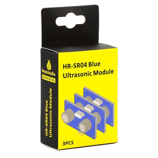 KEYESTUDIO HR-SR04 ultrasonic module KS0328, μπλε, 3τμχ