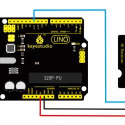 KEYESTUDIO digital IR receiver module KS0026, συμβατό με Arduino