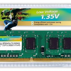SILICON POWER μνήμη DDR3L UDIMM SP004GLLTU160N02, 4GB, 1600MHz, CL11