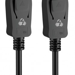 POWERTECH καλώδιο DisplayPort 1.4V CAB-DP052, copper, 8K/60Hz, 5m, μαύρο