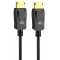 POWERTECH καλώδιο DisplayPort 1.4V CAB-DP052, copper, 8K/60Hz, 5m, μαύρο
