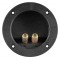 POWERTECH τερματικό ηχείου 6mm ή banana plug 4mm CAB-V036, Φ105mm, μαύρο