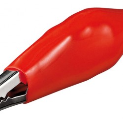 GOOBAY Σετ κροκοδειλάκια 11491, 48mm, κόκκινο, 10τμχ