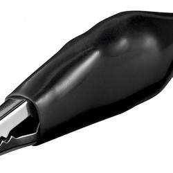 GOOBAY Σετ κροκοδειλάκια 11490, 48mm, μαύρο, 10τμχ