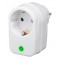 GOOBAY αντάπτορας ρεύματος 51270, προστασία ρεύματος, schuko 16A, λευκός