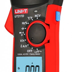 UNI-T πολύμετρο & αμπεροτσιμπίδα UT208B, 1000A AC/DC, NCV, True RMS