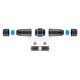 GOOBAY αδιάβροχος σύνδεσμος RJ45 Cat 6A 44416, IP68, μαύρο