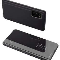 POWERTECH θήκη Clear View MOB-1642 για Samsung A72 5G, μαύρη