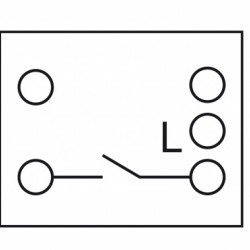 DELOCK module διακόπτης Easy 45 81359, μονός, 1-pole, 1-way, λευκός