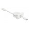 DELOCK module καλώδιο τροφοδοσίας Easy 45 81376, ανασυρόμενο 50cm, λευκό