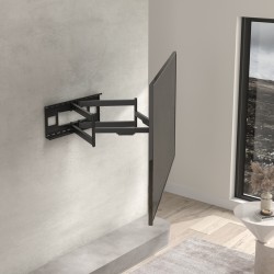 BRATECK επιτοίχια βάση τηλεόρασης LPA49-486XLD, 43-90", 80kg, heavy duty, full motion