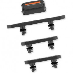 Case button set SPIP12-0006 για iPhone 12/12 mini, μαύρο