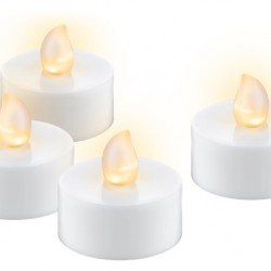 GOOBAY σετ LED φωτιστικά κεριά 49868, 3000K, με χρονοδιακόπτη, 4τμχ