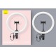 BASEUS φωτιστικό δαχτυλίδι LED CRZB12-B01, 12", χωρίς τρίποδα, μαύρο