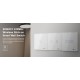 SONOFF smart διακόπτης T2EU3C-RF 433MHz, αφής, τριπλός, λευκός