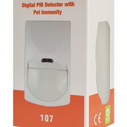 Ενσύρματος ανιχνευτής κίνησης PIR HX-107