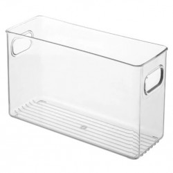 Δοχείο οργάνωσης ψυγείου HUH-0032, 26 x 15.5 x 9cm, διάφανο