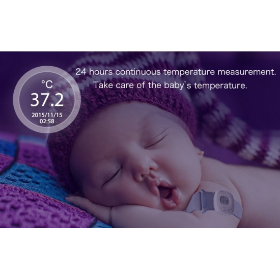 POWERTECH Smart Παιδικό Θερμόμετρο PT-501, Bluetooth, με συναγερμό
