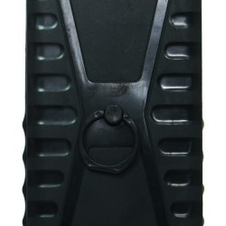 POWERTECH universal θήκη κινητού με ring PT-530, έως 7.5 x 14.5cm, μαύρη
