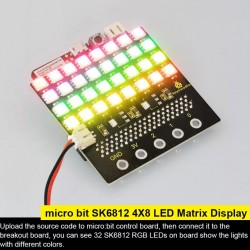KEYESTUDIO SK6812 4x8 LED dot matrix shield KS0315 για Micro:bit