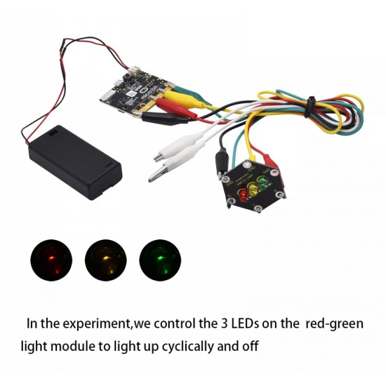 KEYESTUDIO honeycomb traffic light module KS0480 για Micro:bit