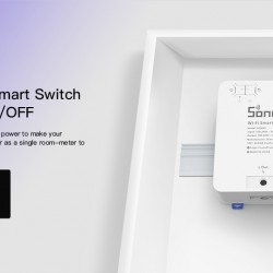 SONOFF smart διακόπτης παρακολούθησης ισχύος POWR3, WiFi, 25A, λευκός