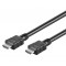GOOBAY καλώδιο HDMI 58444 με Ethernet, 4K/30Hz, 10.2Gbps, 7.5m, μαύρο