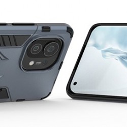 POWERTECH Θήκη Ring Armor MOB-1712 για Xiaomi Mi 11, μπλε