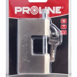 PROLINE λουκέτο ασφαλείας τάκου 24291, 4x κλειδιά, μεταλλικό, 90mm