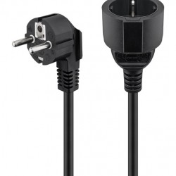 GOOBAY μπαλαντέζα ρεύματος 93093, schuko, 3m, μαύρη