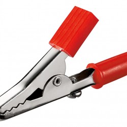 GOOBAY σετ κροκοδειλάκια 11413, 45mm, κόκκινο, 10τμχ