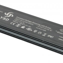 YSD τροφοδοτικό DC 100WUGF-12, 12VDC, 100W, 8.3A, IP67, dimmable