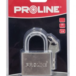 PROLINE λουκέτο ασφαλείας 24860, 4x κλειδιά, μεταλλικό, 60mm