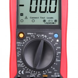 UNI-T ψηφιακό πολύμετρο αυτοκινήτων UT107, RPM/Dwell, test μπαταρίας