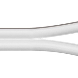 POWERTECH καλώδιο ήχου 2x 0.50mm² CAB-SP026, Copper, 10m, λευκό