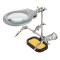 GOOBAY μεγεθυντικός φακός 51226 με clips συγκράτησης, 2x, LED φωτισμός