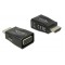 DELOCK αντάπτορας HDMI σε VGA 65902, 1920x1200p/60Hz, μαύρος
