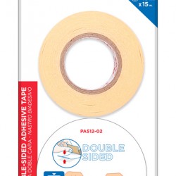 MP κολλητική ταινία διπλής όψεως PA512-02, 19mm, 15m, μπεζ, 2τμχ