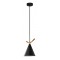 POWERTECH φωτιστικό οροφής HLL-0066, E27, Φ15, μεταλλικό, μαύρο